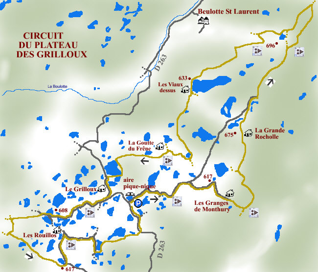 Circuit randonnée Vosges Ermitage Rochelotte